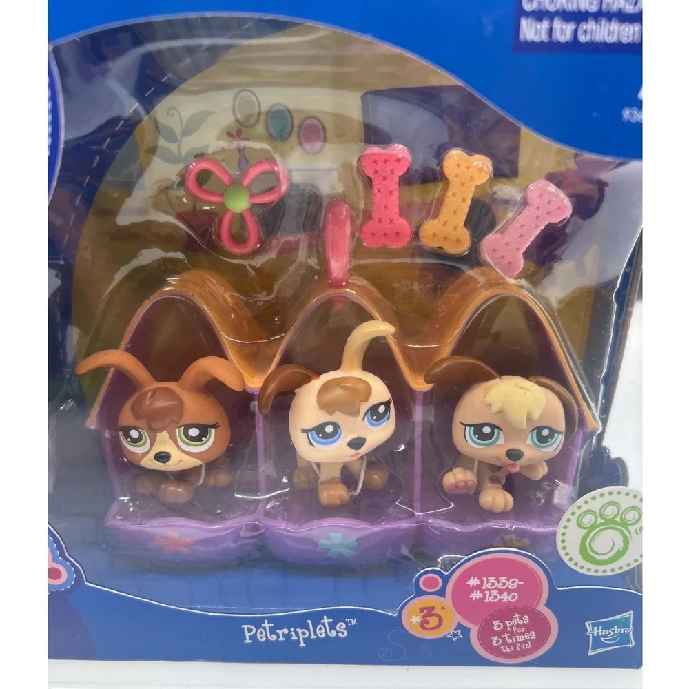 Littlest Pet Shop Hasbro 2009 Petriplets #1338-1340